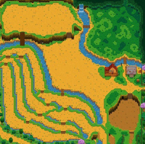 《星露谷物語》高級梯田農場MOD