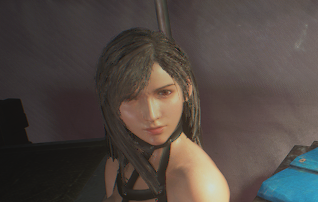 《生化危機3：重制版》蒂法BDSM黑色束縛裝v2.0MOD[僅支持舊版本]