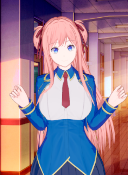 《戀活Sunshine》粉毛活潑靈巧美少女MOD