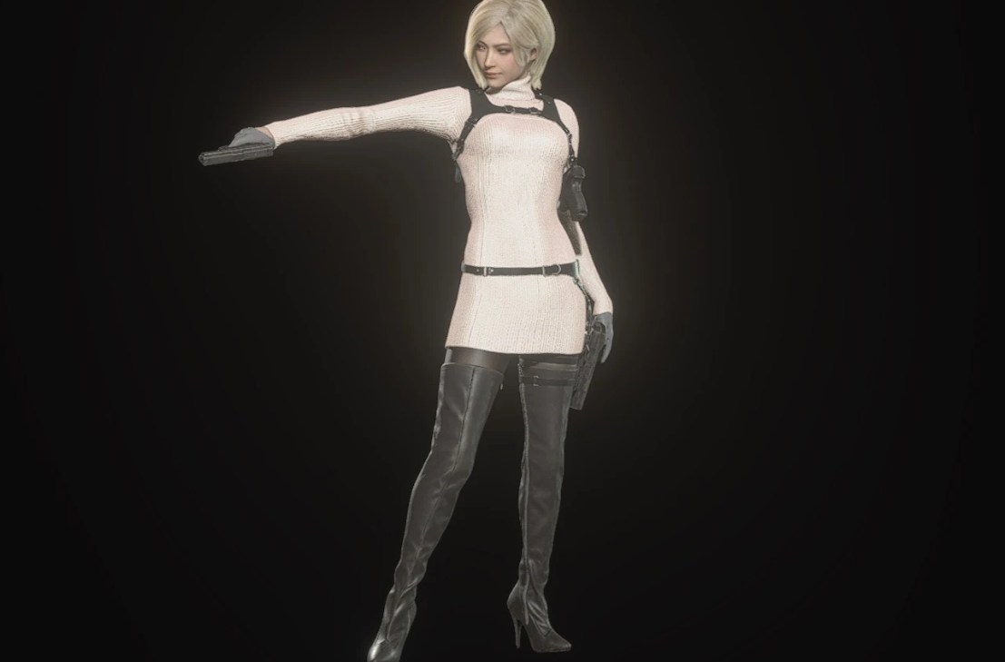《生化危機4：重制版》艾達王白色默認裝MOD[正式版]