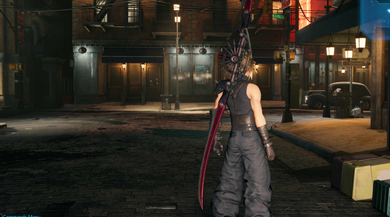 《最終幻想7：重制版》羅索雙刃替換破壞大劍MOD
