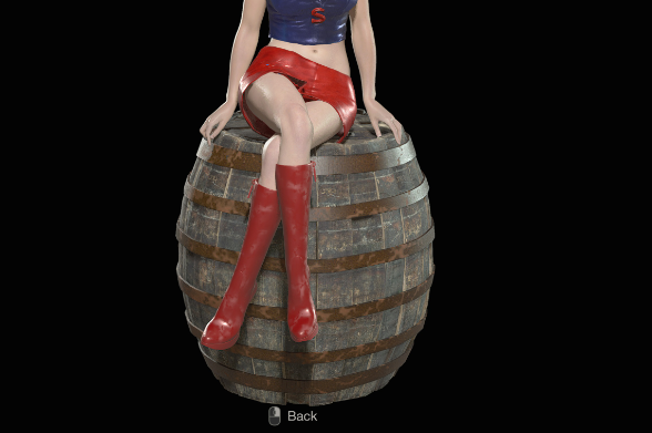 《生化危機4：重制版》阿什莉性感女超人無手套MOD[正式版]