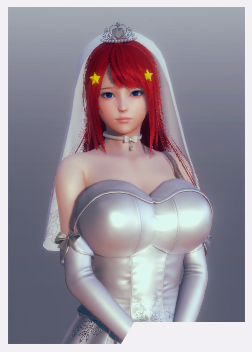 《AI少女》純潔婚紗紅發小姐姐MOD