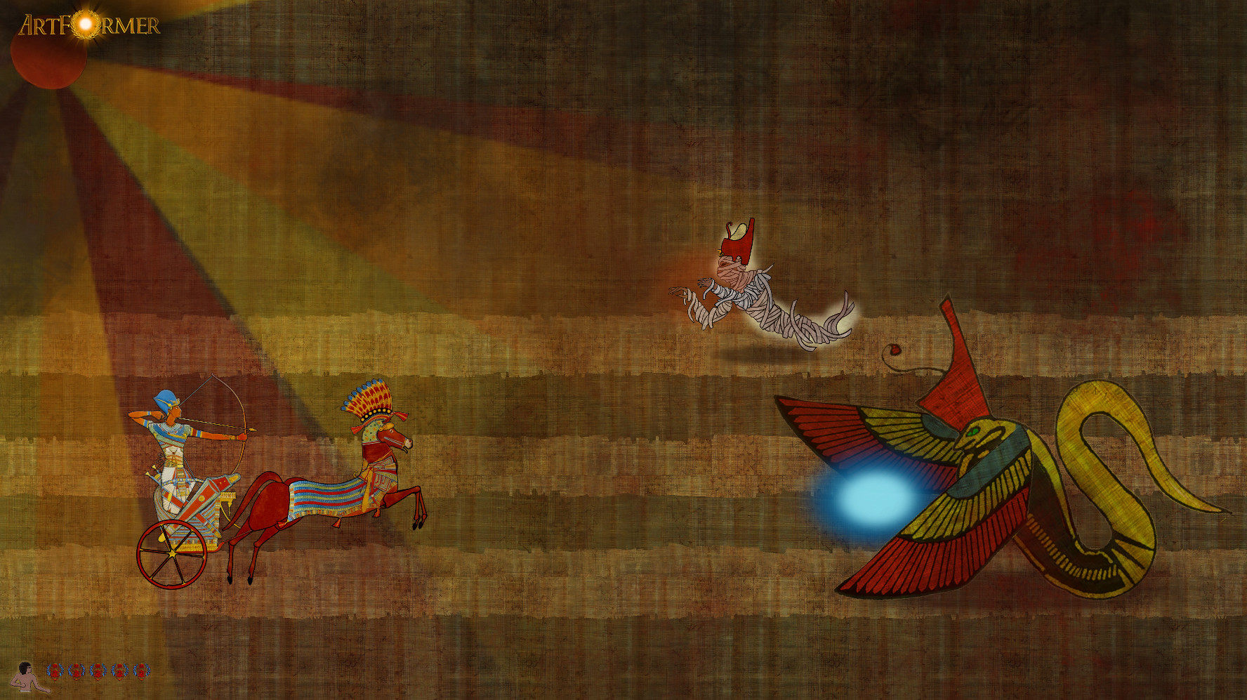 藝術(shù)創(chuàng)作者：古代故事