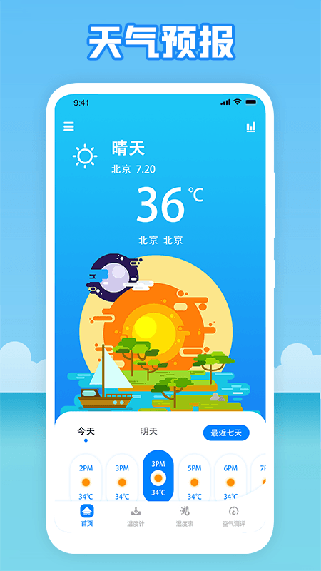 溫度穿衣天氣預報