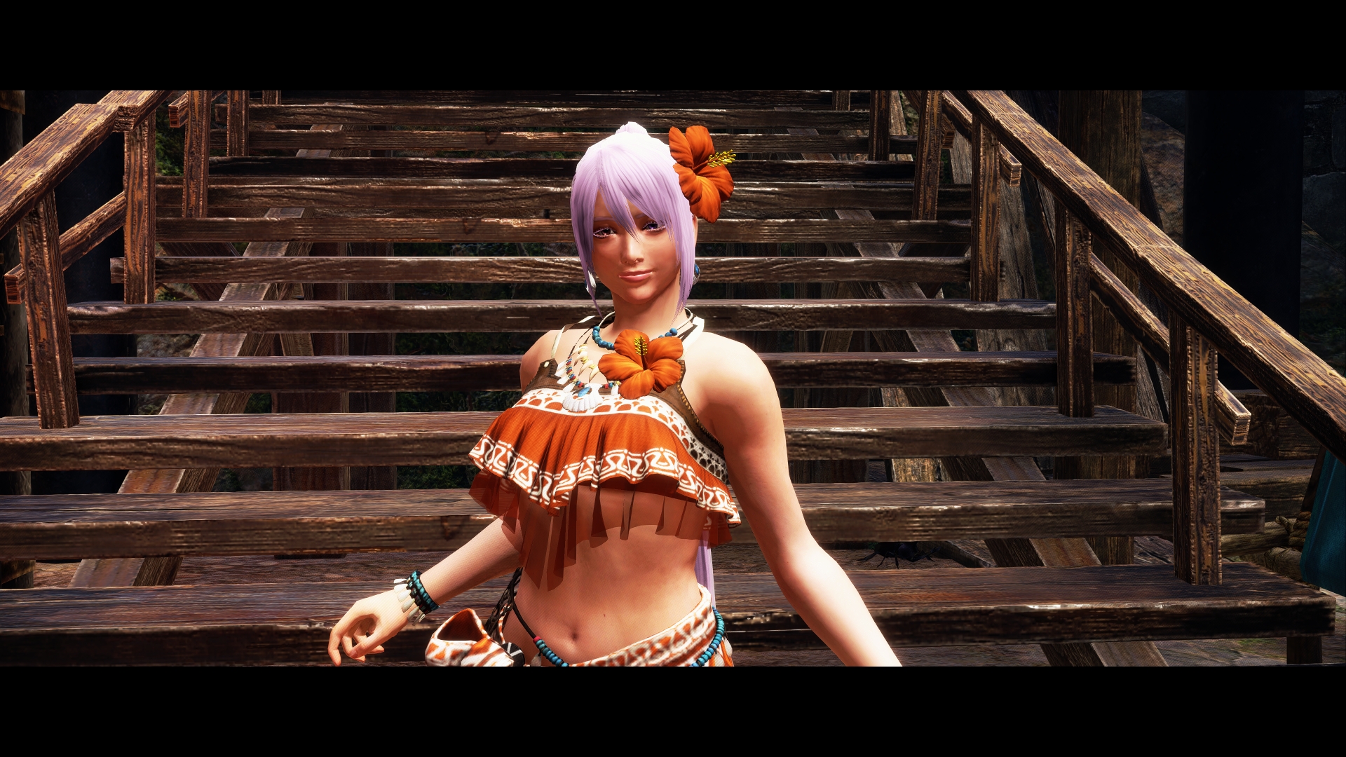 《怪物獵人：崛起》貝殼套替換夏日納涼套MOD
