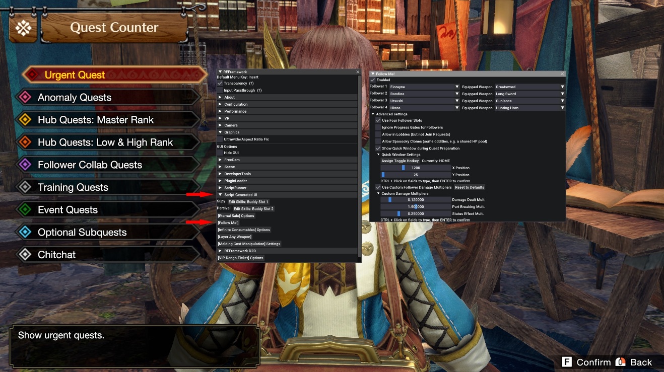 《怪物獵人崛起：曙光》單人任務可帶4隨從MOD
