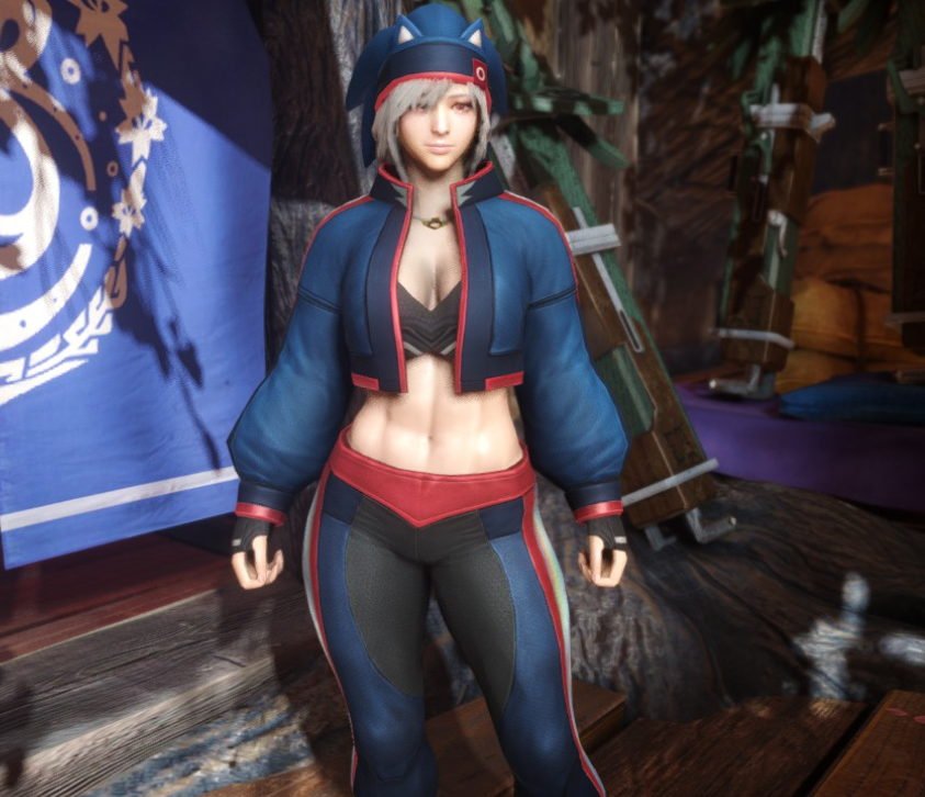 《怪物獵人崛起：曙光》EBB健美感索尼克套裝v3.0MOD