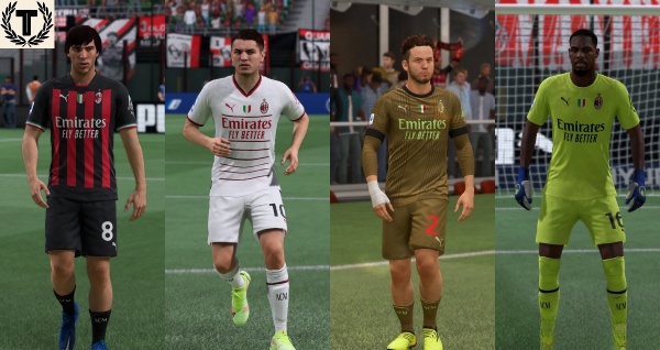 《FIFA 22》AC米蘭2022-23賽季球衣補丁包