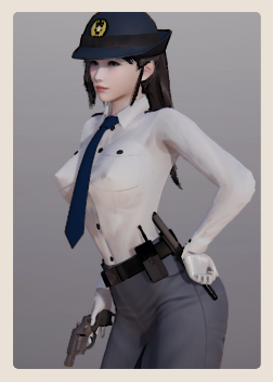 《AI少女》性感身材制服女警MOD