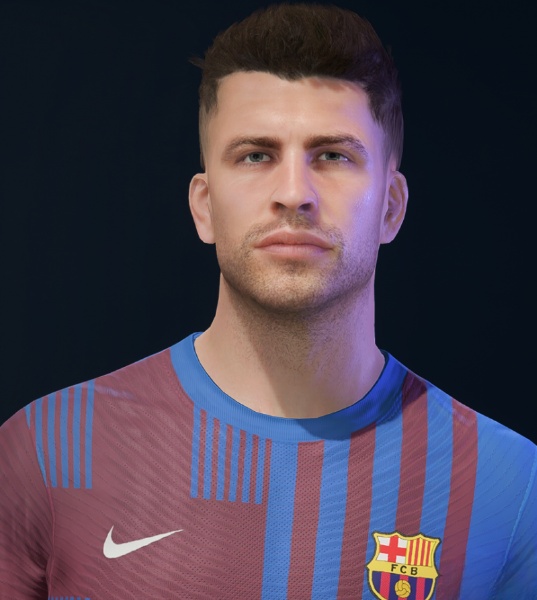 《FIFA 22》皮克臉型補丁
