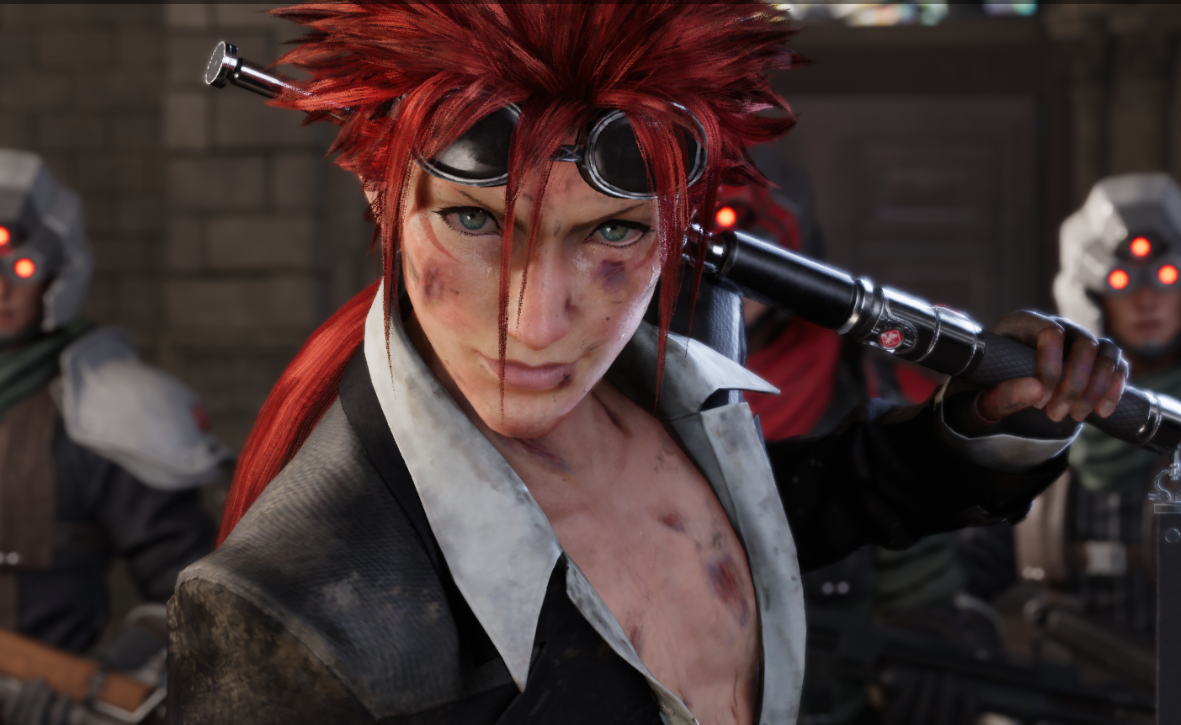 《最終幻想7：重制版》里諾重傷狀態外貌MOD