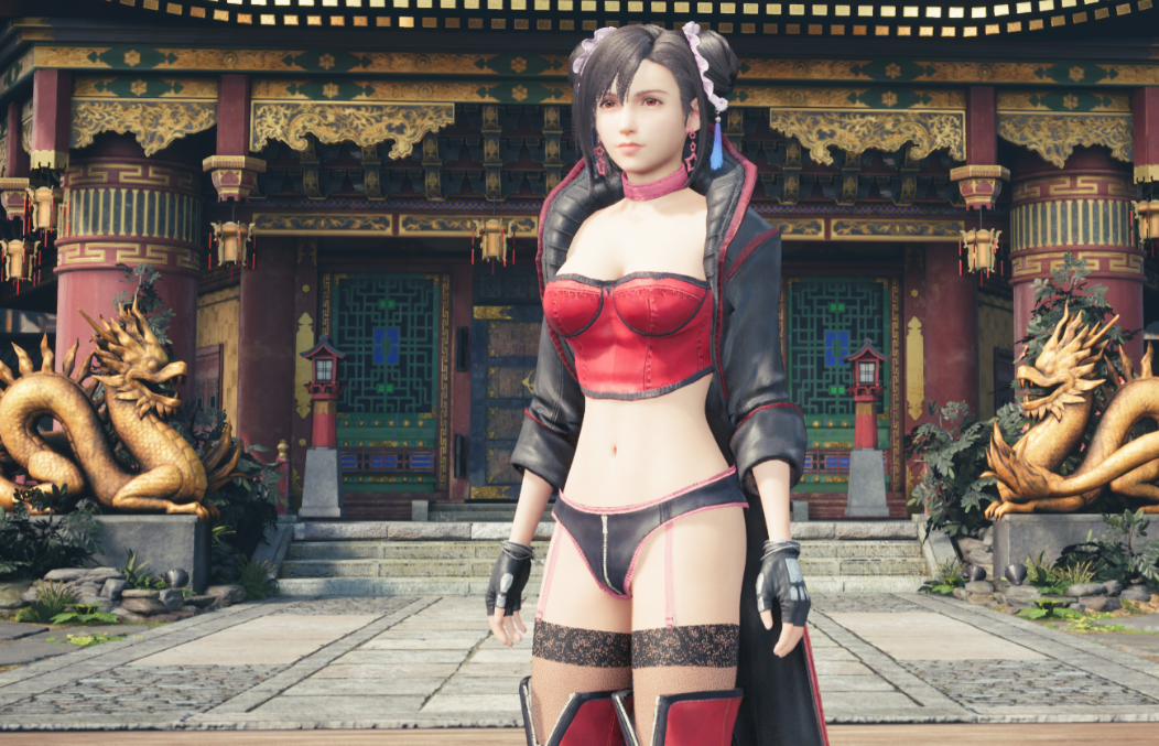 《最終幻想7：重制版》蒂法刺客信條3晨星套裝v2.0MOD