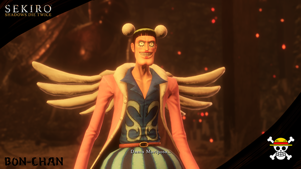 《只狼：影逝二度》海賊王人物替換MODv1.3