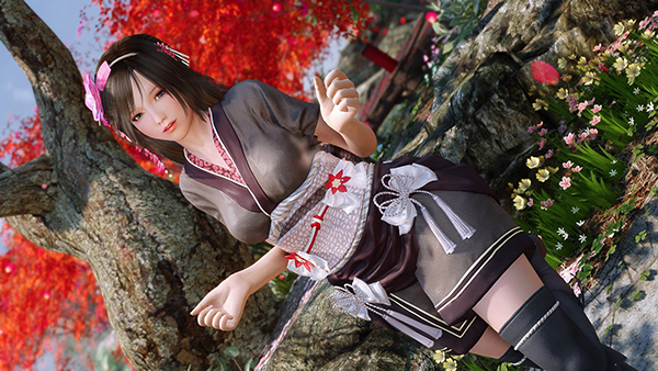 《上古卷軸5：天際重制版》蒂法短袖和服MOD