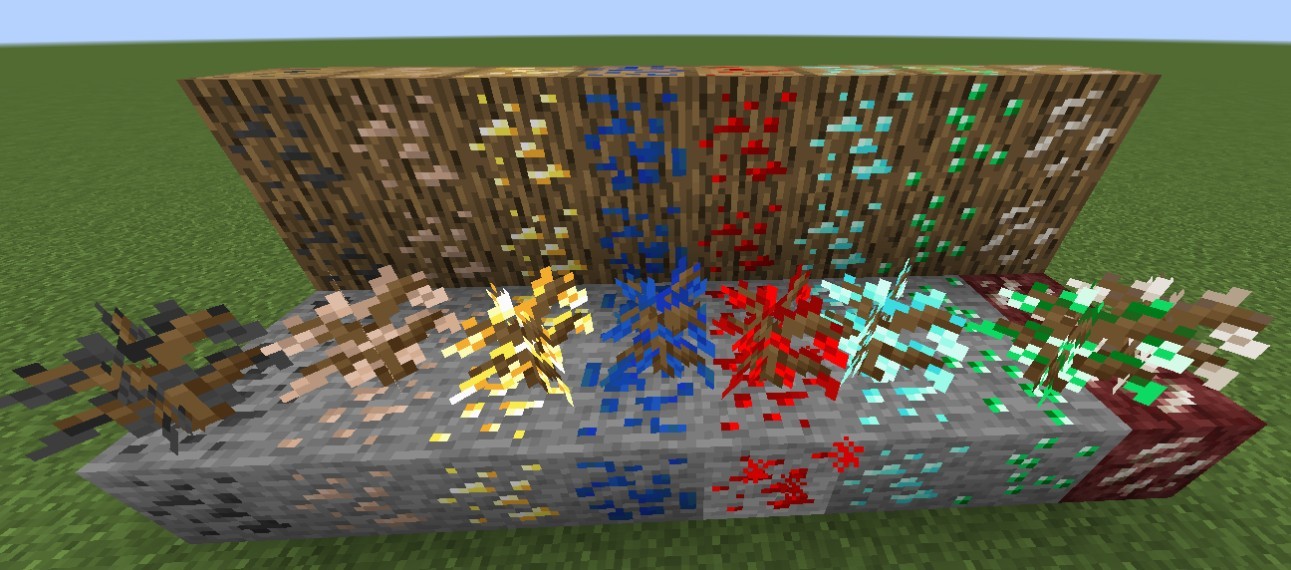 《我的世界》1.16.5礦物樹MOD