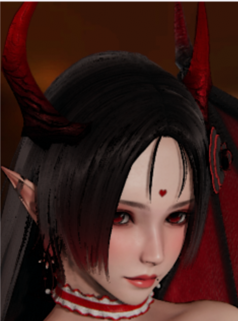 《AI少女》黑發魅魔性感小姐姐MOD