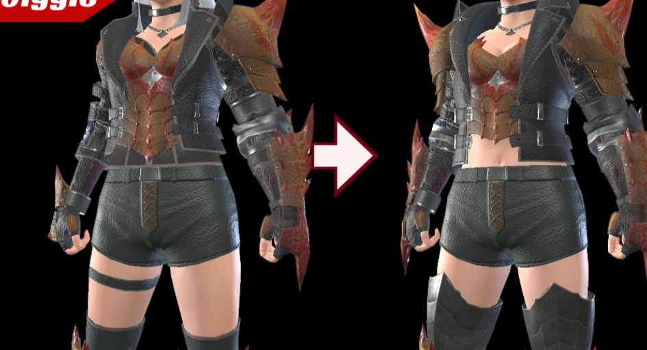《怪物獵人崛起：曙光》狂野風火焰棘龍套裝MOD