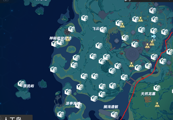 《幻塔》人工島強鬣來襲傳送點位大全