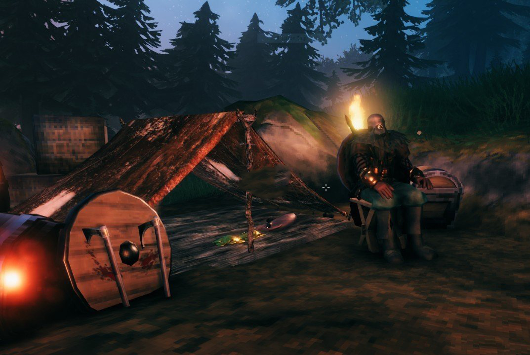 《Valheim：英靈神殿》露營地MOD