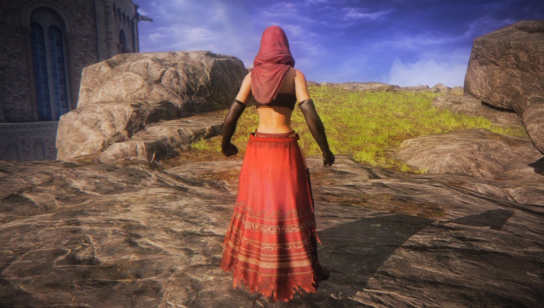 《艾爾登法環》女性角色沙漠清涼法師套MOD