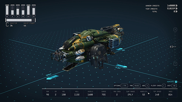 《星空》船速和性能MOD