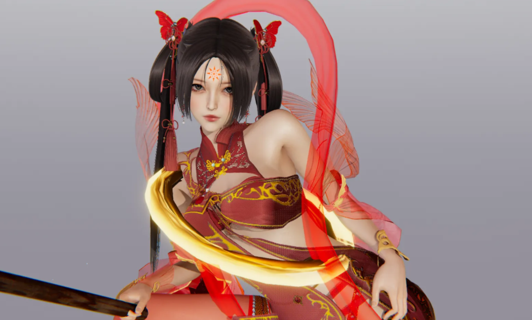 《AI少女》性感高冷女性哪吒MOD
