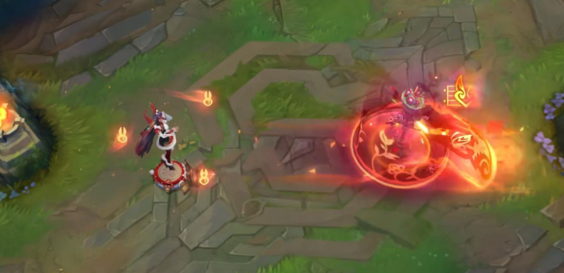 《英雄聯(lián)盟手游》新春薩勒芬妮皮膚一覽