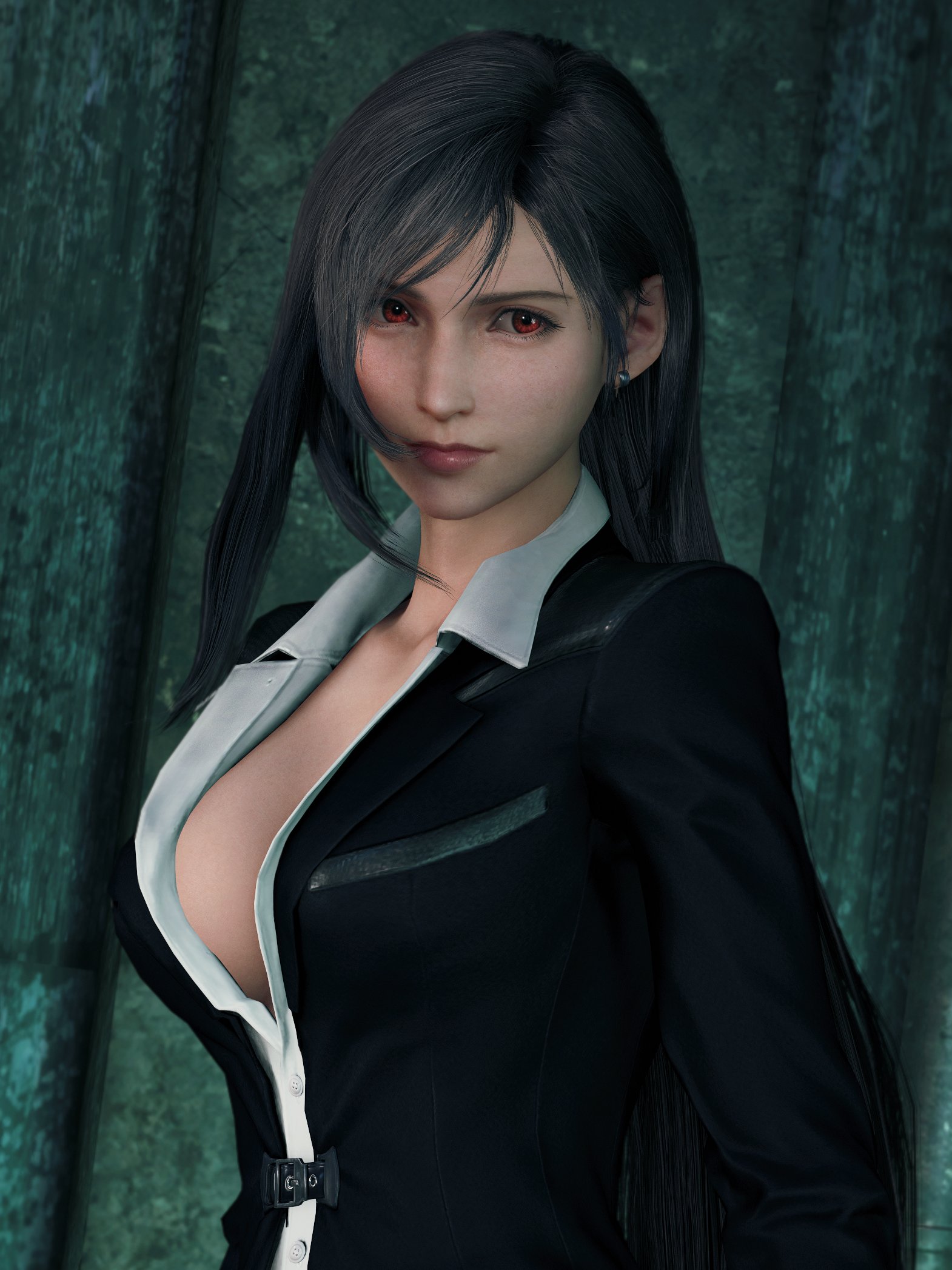 《最終幻想7：重制版》蒂法性感西服套裝MOD
