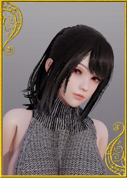 《AI少女》清純黑發秋季毛衣小姐姐MOD