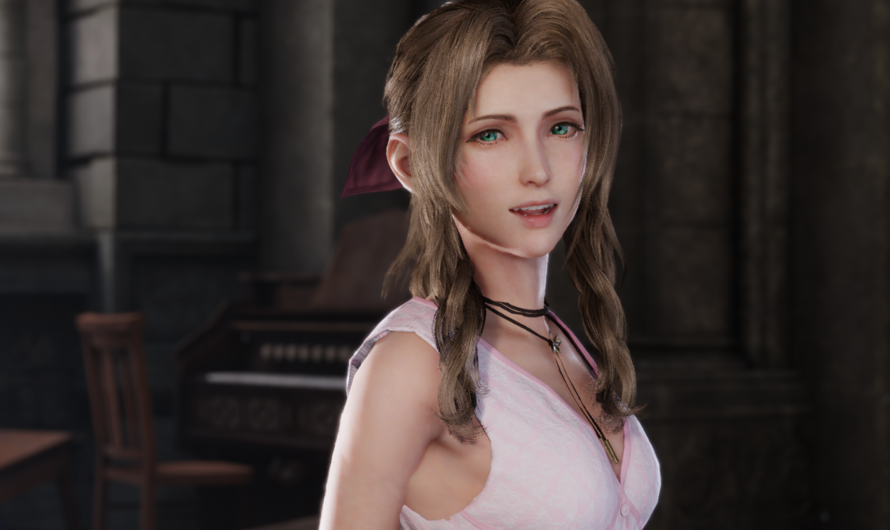 《最終幻想7：重制版》愛麗絲去掉外套MOD