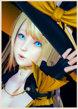 《AI少女》金發(fā)藍瞳魔女小姐姐MOD