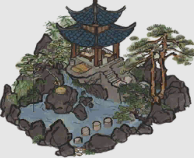 《江南百景圖》 釣魚臺上的亭子位置介紹