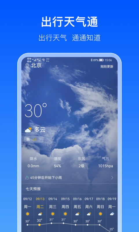 出行天氣通