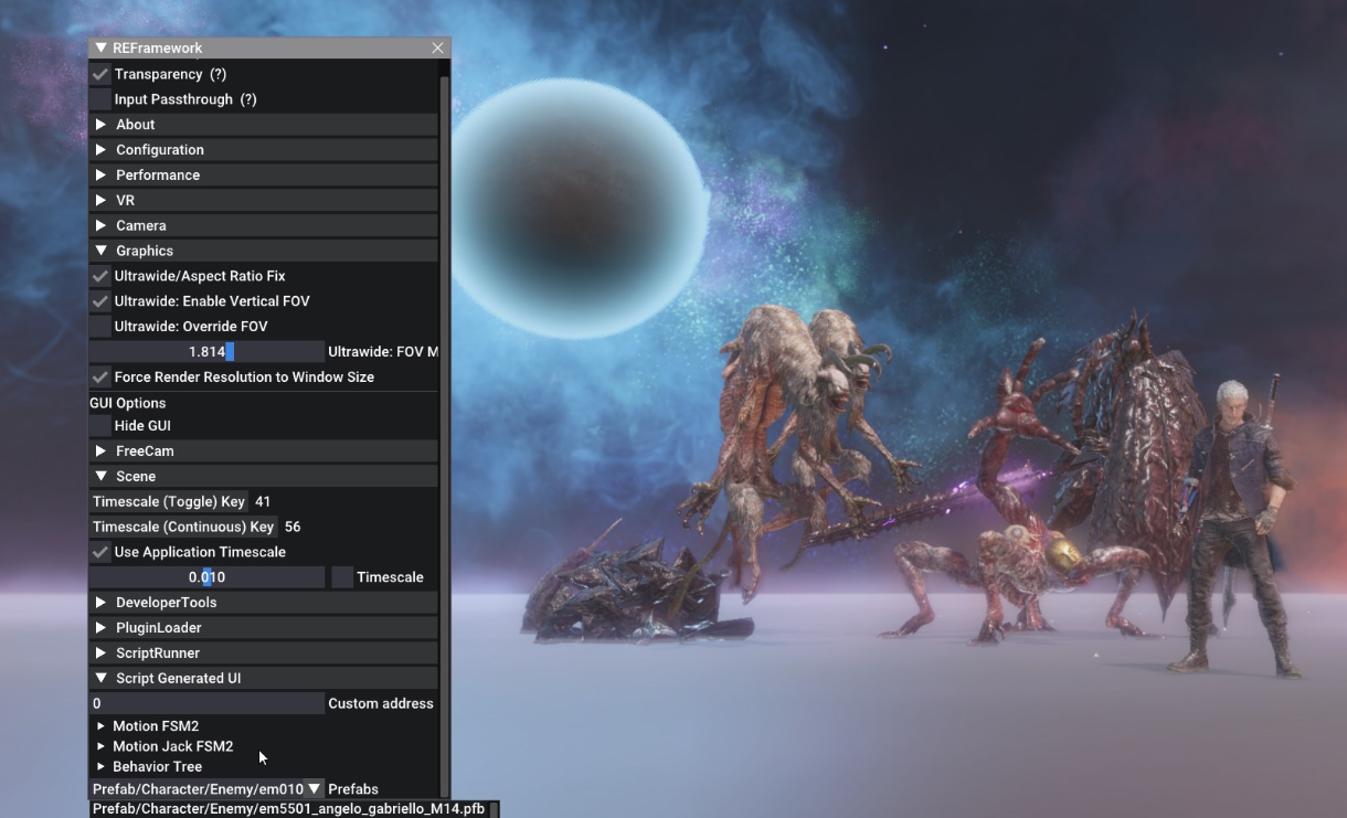 《鬼泣5》API重構框架REFrameworkv1.595