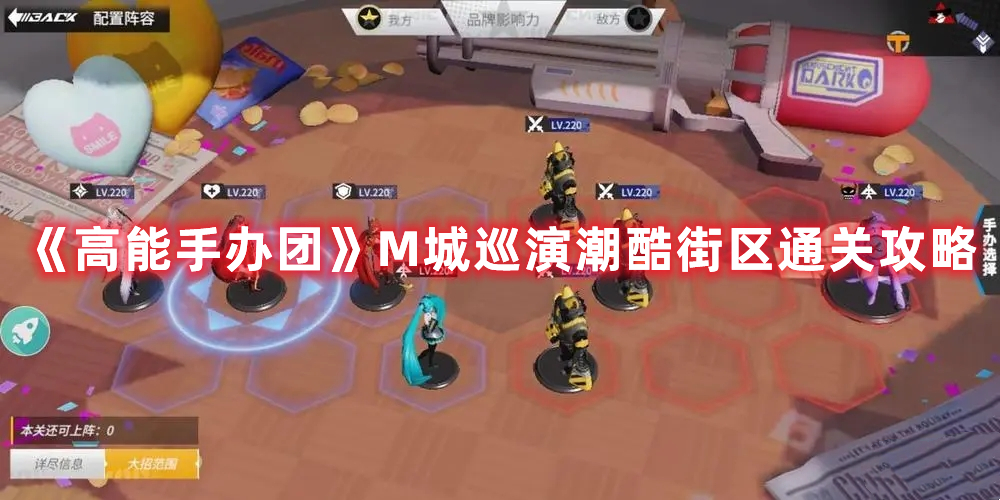 《高能手辦團》M城巡演潮酷街區(qū)通關(guān)攻略