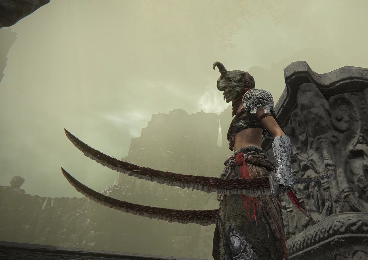 《艾爾登法環(huán)》獵龍人彎劍武器MOD
