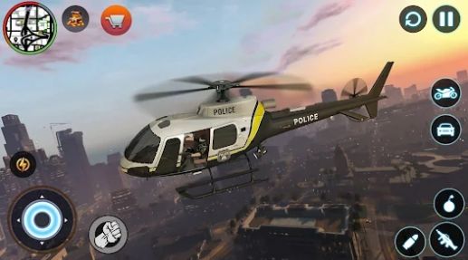 警察車警察與強盜