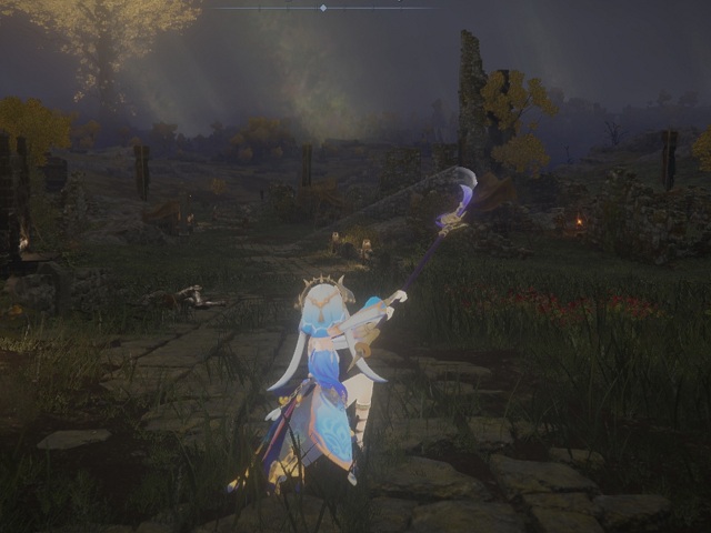 《艾爾登法環(huán)》穿妮露衣服的甘雨MOD