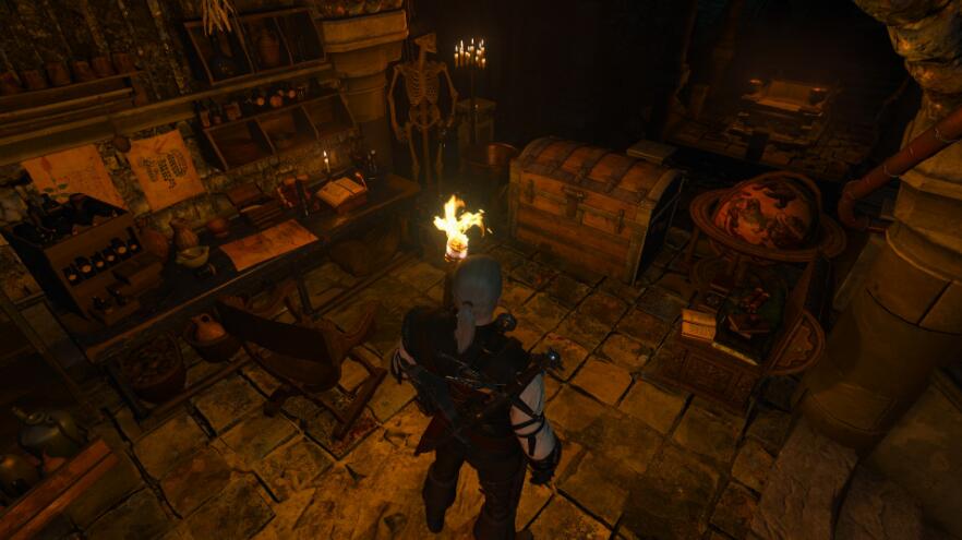 《巫師3次世代版》更多的倉庫點MOD