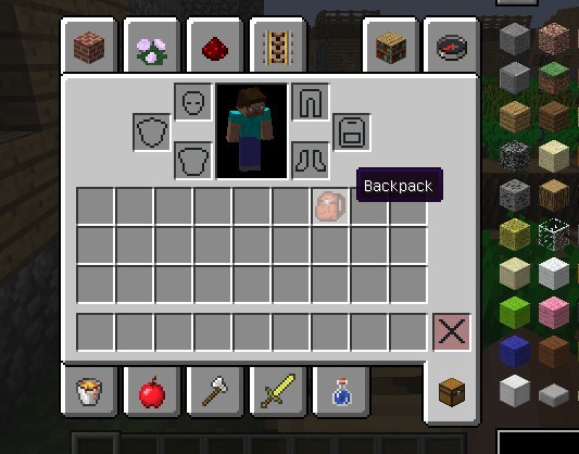 《我的世界》1.16.5簡單小背包MOD