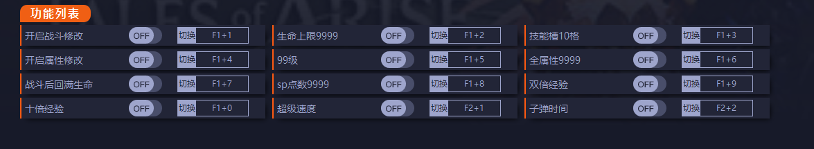 《破曉傳說》v1.1.0.0十一項修改器