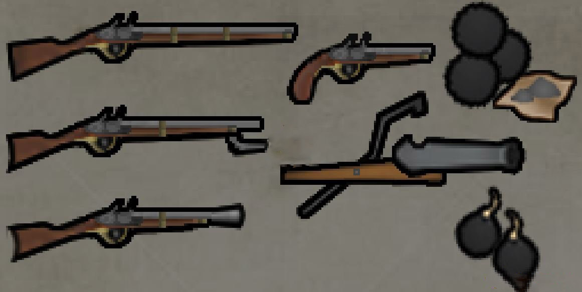 《邊緣世界》槍和火藥v1.2MOD