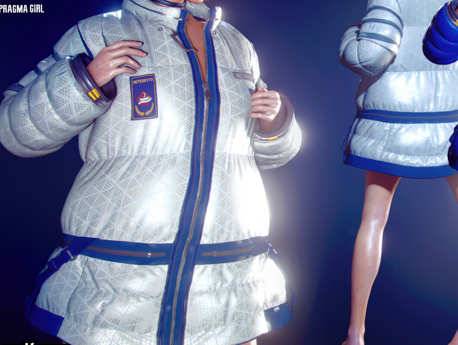 《生化危機2：重制版》克萊爾艾達白色北極羽絨服MOD[僅支持舊版本]