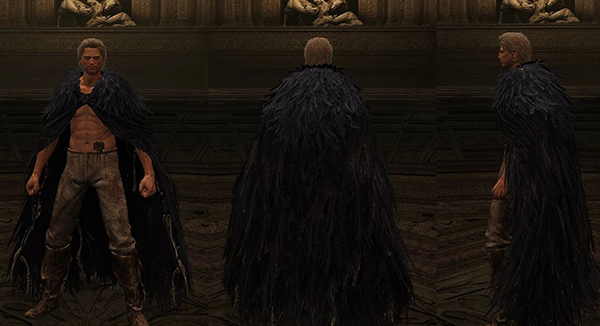 《艾爾登法環》斗篷和鎧甲分開MOD