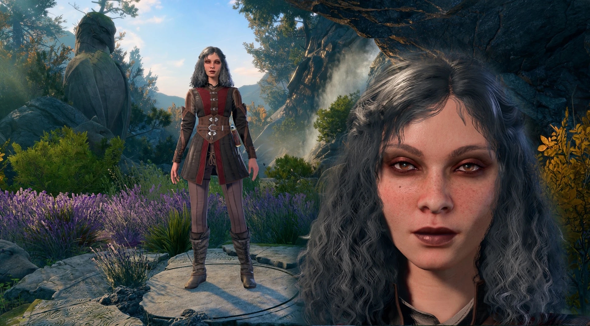 《博德之門3》人類的矮人頭像MOD
