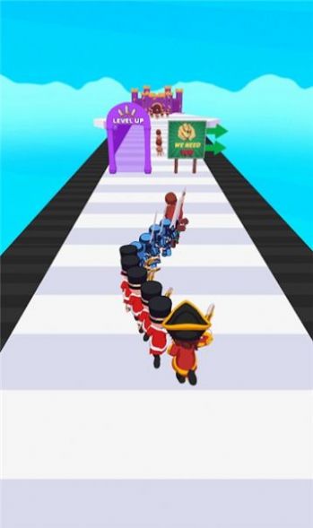 軍隊奔跑3D
