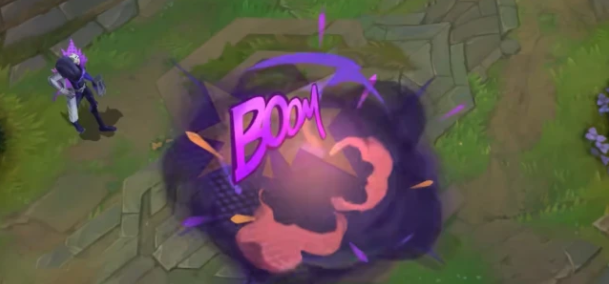 《英雄聯盟手游》滅跡行者燼技能展示