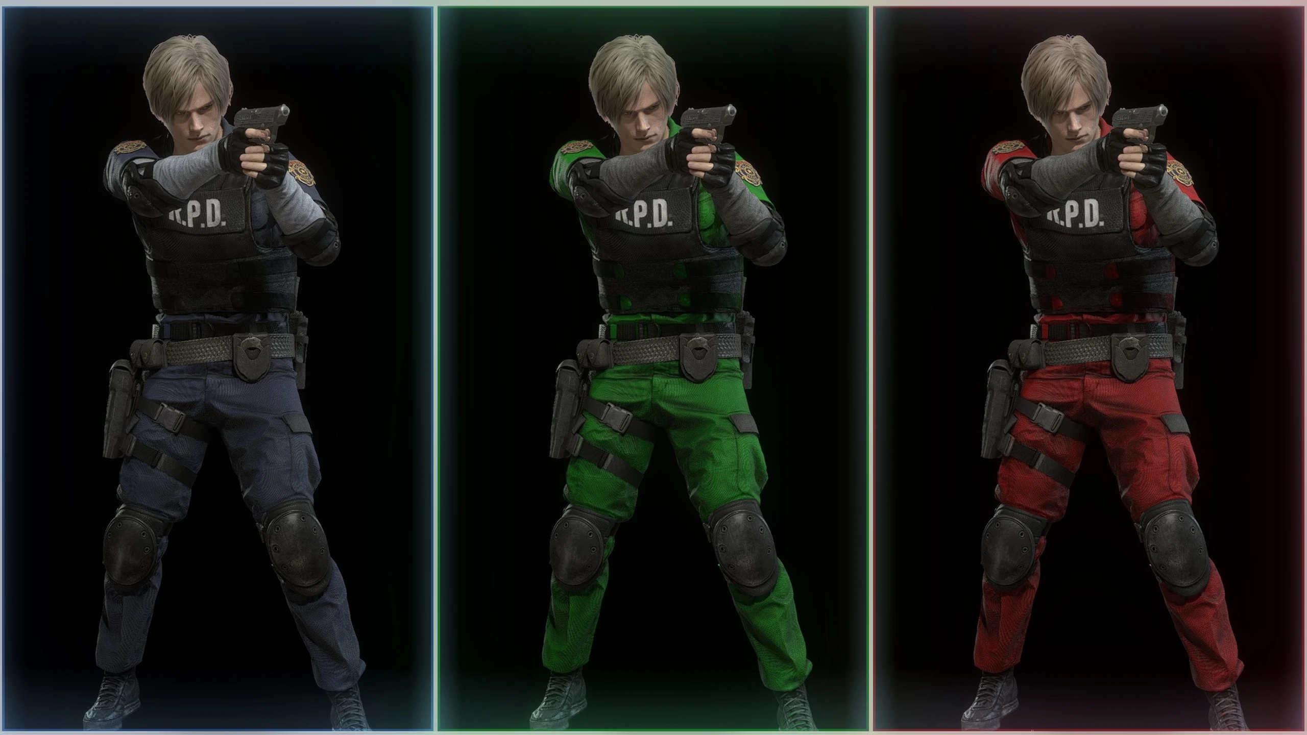 《生化危機4：重制版》里昂RPD皮膚包MOD