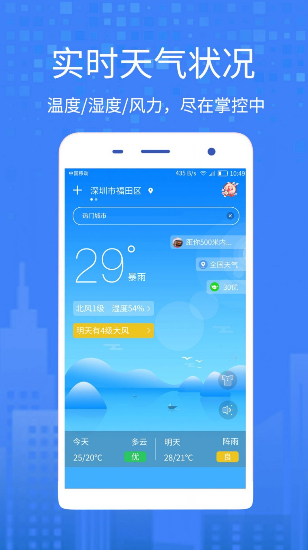 一個天氣預報